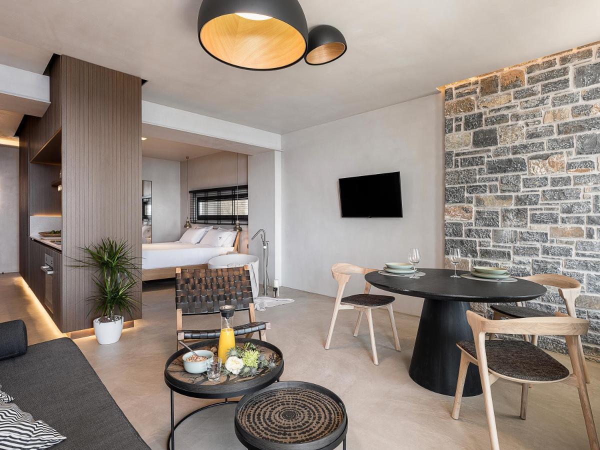 Brand New Luxury Seannamon Suites, Amazing Seaview Agios Nikolaos  Luaran gambar